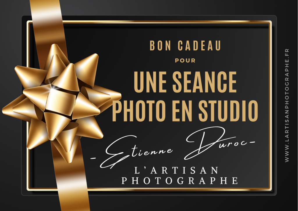 bon cadeau photographe séance photo formation photo studio 