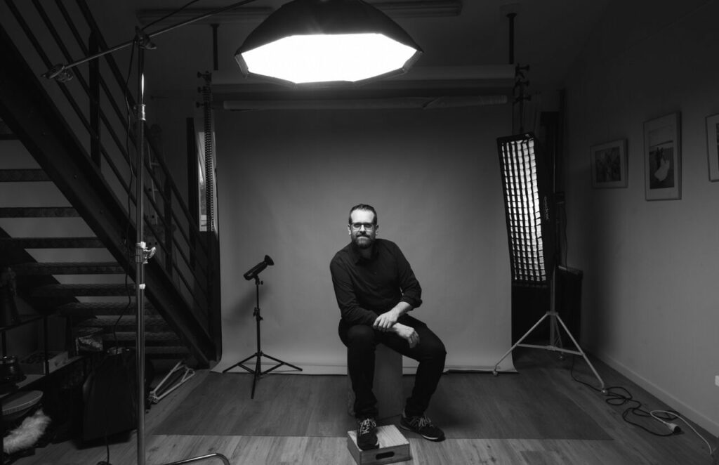 Le studio photo de Montereau-Fault-Yonne, ses éclairages et son fond