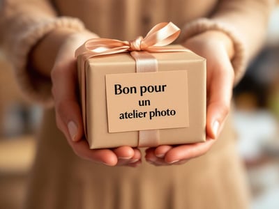 bon cadeau atelier photo formation