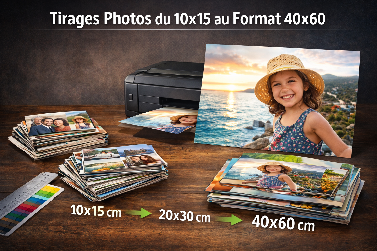 Tirage photo papier lustre mat